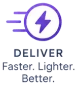 Deliver : livraison plus rapide, plus légère